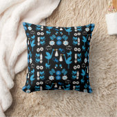 Twin Boy Stalk Delivery Blue Kissen (Decke)