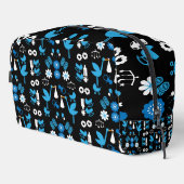Twin Boy Stalk Delivery Blue Waschbeutel (Rechte Ecke)