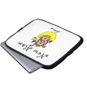 Twin Boy und GIrl Junge Mutter Geschenke Laptopschutzhülle (Vorne Knopf)