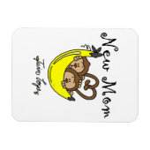 Twin Boys Junge Mutter Geschenke Magnet (Horizontal)