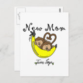 Twin Boys Junge Mutter Tshirts und Geschenke Postkarte (Vorne/Hinten)
