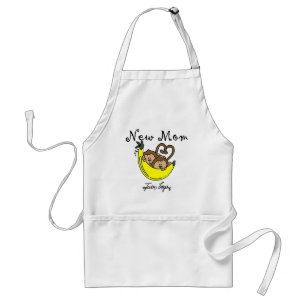 Twin Boys Junge Mutter Tshirts und Geschenke Schürze