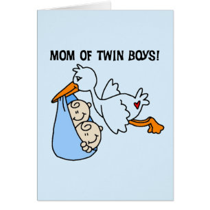 Twin Boys Mama-Stork Tshirts und Geschenke