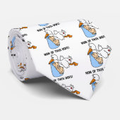 Twin Boys Mama-Stork Tshirts und Geschenke Krawatte (Gerollt)