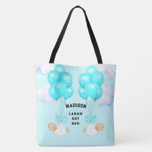 Twin Boys Mama to be Tote Bag Tasche