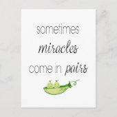 Twin Boys Postkarte (Vorderseite)