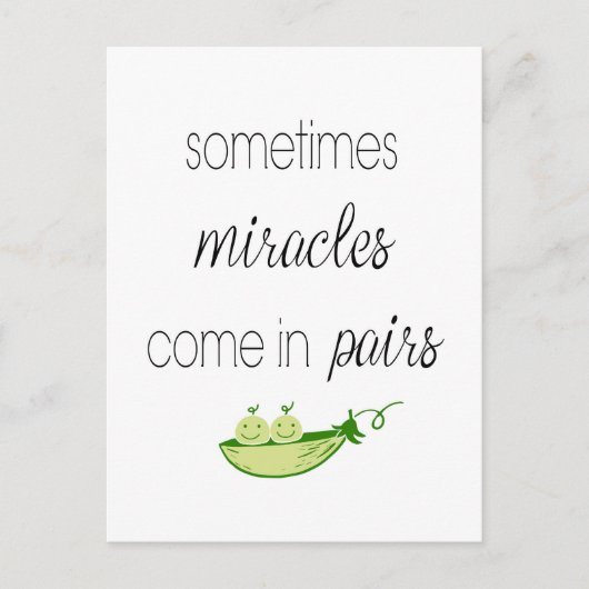 Twin Boys Postkarte (Vorderseite)