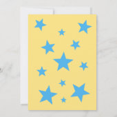 Twin Boys Teddy Bear Babydusche Einladung (Rückseite)