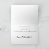Twin Boys Twins Happy Mother Day Paper Card Karte (Innenseite)