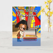 Twin Brother Birthday Card Pirate Treasure Karte (Gelbe Blume)