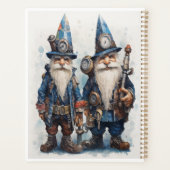 Twin Brothers Wizard gnomes Steampunk Planer (Rückseite)