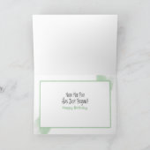 Twin Brown Girl and Boy Personalisiert 1. Geburtst Karte (Innenseite)