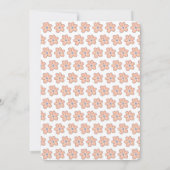 Twin Bunnies Frühjahr Ostersonne Einladung (Rückseite)