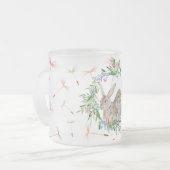 Twin Bunnies Mattglastasse (Vorderseite Links)