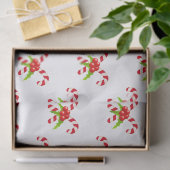 Twin Candy Canes Holiday Seidenpapier (Geschenk)