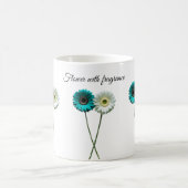 Twin Contrast Dual Bloom Balance in Bloom Two Side Kaffeetasse (Mittel)