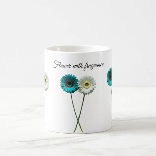 Twin Contrast Dual Bloom Balance in Bloom Two Side Kaffeetasse (Mittel)