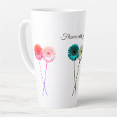 Twin Contrast Dual Bloom Balance in Bloom Two Side Milchtasse (Linke Ecke)