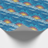 Twin Dawn Carnival Geschenkpapier (Ecke)