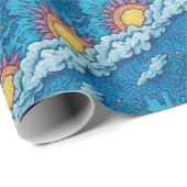 Twin Dawn Carnival Geschenkpapier (Rolleneckpunkt)