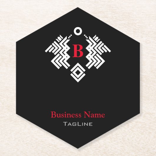 Twin Dragon Royal Emblem mit dem ersten Untersetzer (Vorderseite)