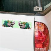 Twin Dragons Autoaufkleber (Auf Lkw)