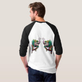 Twin Dragons Shirt (Schwarz voll)