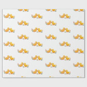 Twin Ducklings Wrapping Paper Geschenkpapier (Flach)