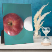 Twin Egg roter Apfel für einen Kuchen.JPG Fotoplatte (Seite)