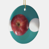 Twin Egg roter Apfel für einen Kuchen.JPG Keramikornament (Rechts)