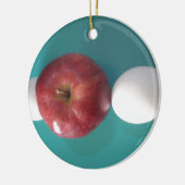 Twin Egg roter Apfel für einen Kuchen.JPG Keramikornament (Links)