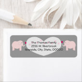 Twin Elephants Girls Label (Insitu)