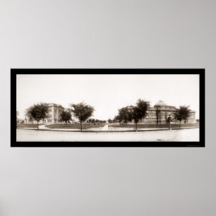 Twin Falls Court House Foto 1913 Poster