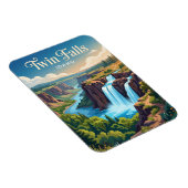 Twin Falls Idaho Magnet (Rechte Seite)