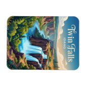 Twin Falls Idaho Magnet (Horizontal)