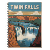 Twin Falls Idaho Notizblock (Vorderseite)