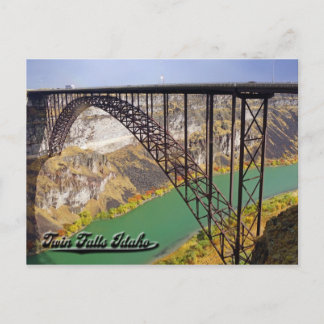 Twin Falls, Idaho Postcard Postkarte