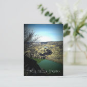 Twin Falls Idaho Postkarte (Stehend Vorderseite)