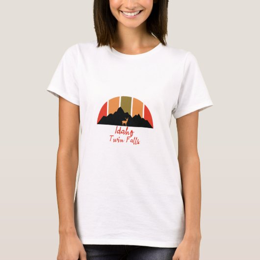 Twin Falls Idaho T-Shirt (Vorderseite)