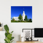 Twin Falls LDS Temple Poster (Heimbüro)