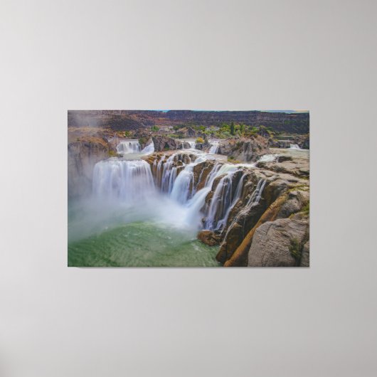 Twin Falls Leinwanddruck (Vorderseite)