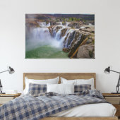Twin Falls Leinwanddruck (Insitu (Schlafzimmer))