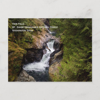Twin Falls Postcard Postkarte