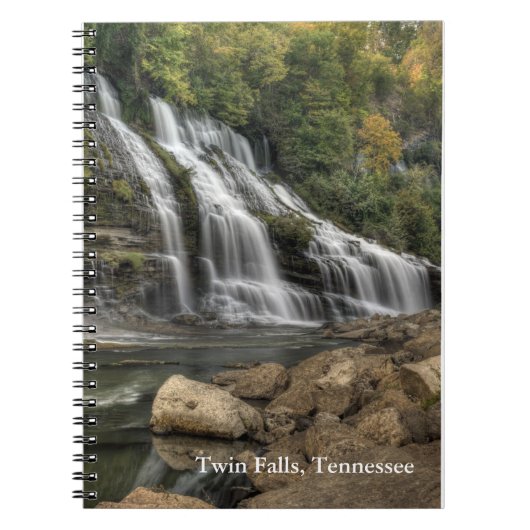 Twin Falls, Tennessee Spiral Notebook Notizblock (Vorderseite)