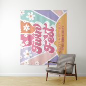 Twin Fest Rainbow Sunshine Wandteppich (Beispiel)