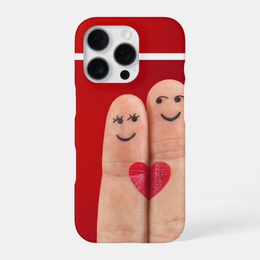 Twin Finger iPhone Hülle (Rückseite)