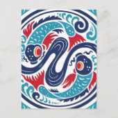 Twin Fish Postkarte (Vorderseite)