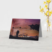 Twin Flame Card Karte (Gelbe Blume)