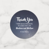 Twin Flame Wedding Confetti Konfetti (Klein Vorderseite)