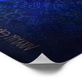 Twin flame - yin-yang balance artwork poster (Ecke)